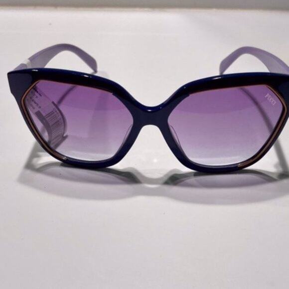 Emilio Pucci 59mm Geometric Sunglasses Purple - Picture 2 of 11